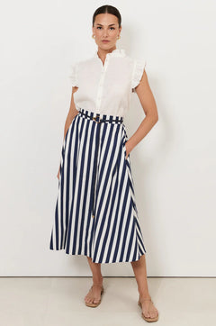 Elsie A-Line Midi Skirt