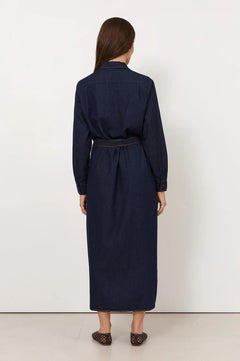 Petrina Denim Shirt Dress