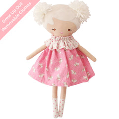 Layla Doll Pink Puppies