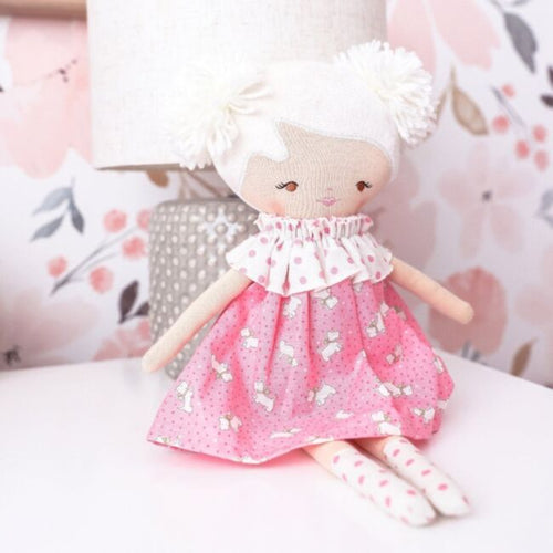 Layla Doll Pink Puppies