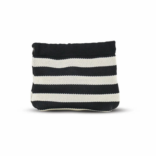 Dumpling Pouch - Black/Cream