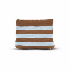 Dumpling Pouch - Sky Blue/Chocolate