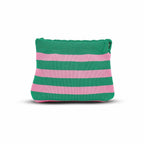 Dumpling Pouch - Pink/Green