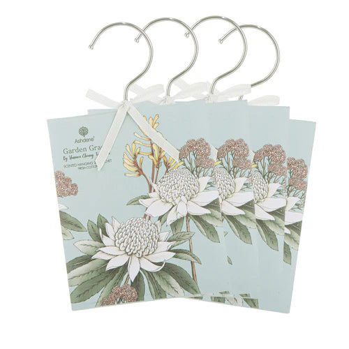 Garden Grace 4pk Fresh Cotton Hang Sachet