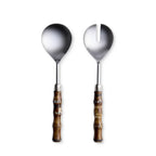 Bahama Bamboo Salad Server Set 2