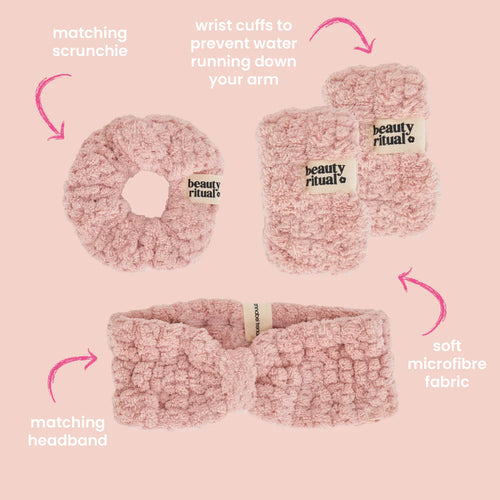 Luxury Waffle Wash Set