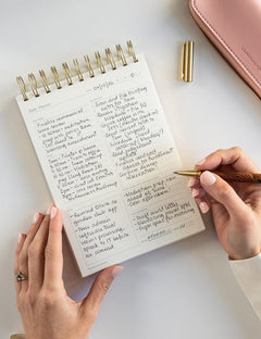 Daily Planner Ringbound Notepad