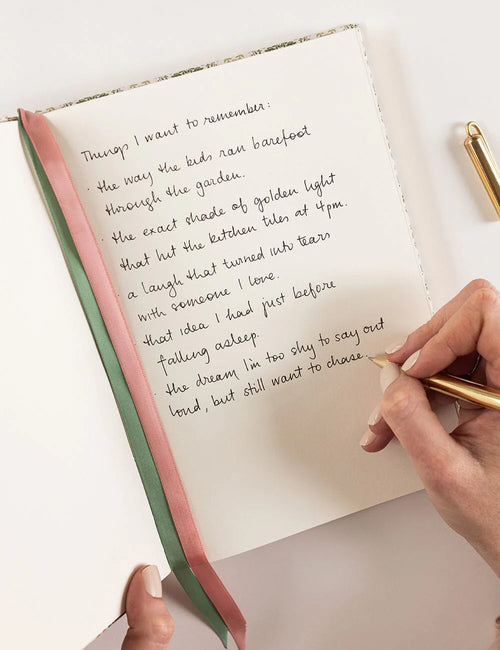Linen Bound Journal - Bramblefloss