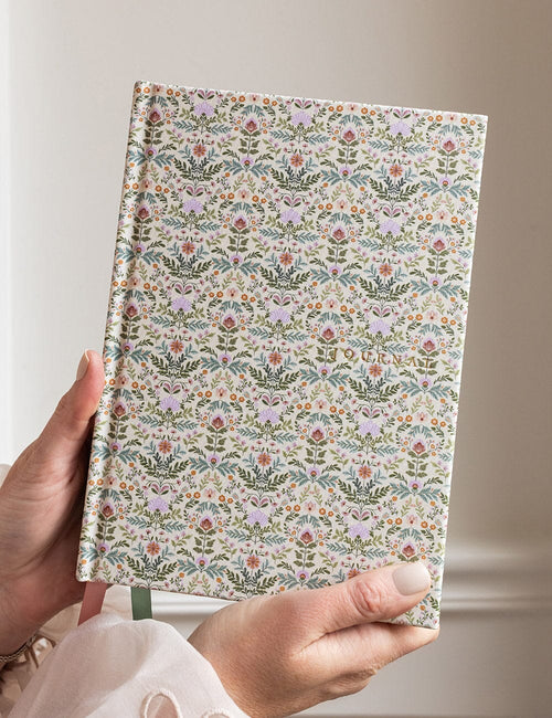 Linen Bound Journal - Bramblefloss
