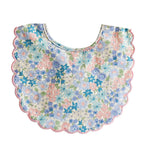 Scallop Bib - Lilly Blue