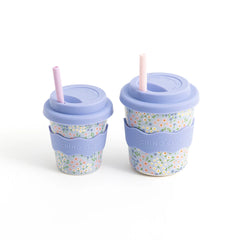Blue Floral Kids Keep Cup