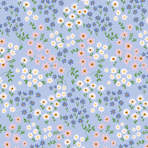 Blue Floral Kids Keep Cup