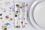 Christmas in Australia - Napkins set 4