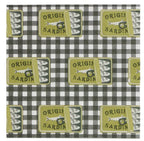 Sardine Black/Olive Paper Napkin 20pk