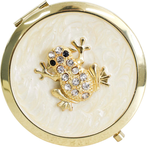 Compact Mirror - Frog
