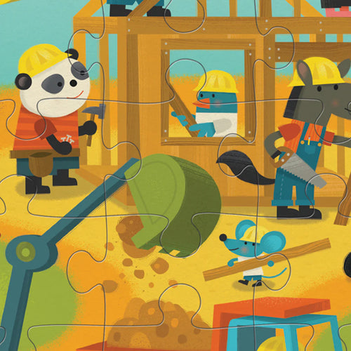 Busy Builders Floor Puzzle