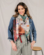 Pleach Wool Scarf