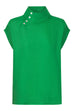 Halcyon Button Top - Emerald