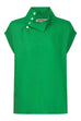 Halcyon Button Top - Emerald