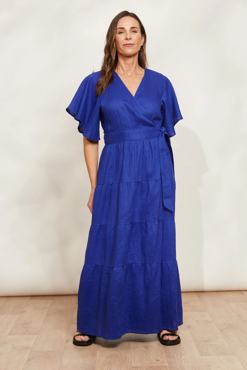 Halcyon Maxi Dress - Cobalt