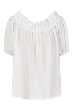 Halcyon Ruched Top Opal