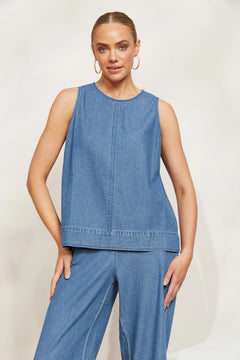 Playa Tank - Denim