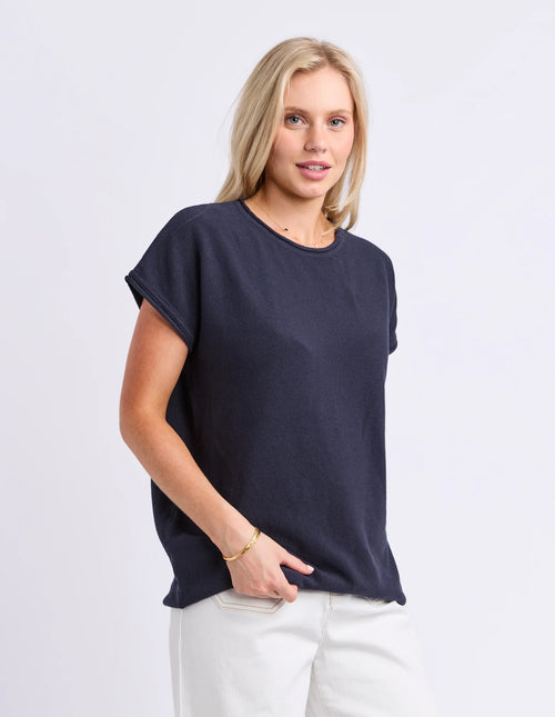 Coral Dust Waffle Knit - Knit