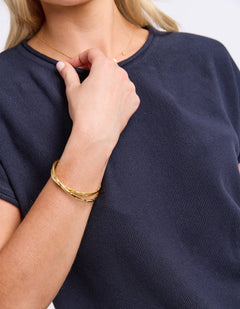 Coral Dust Waffle Knit - Knit