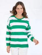 Billie Stripe Crew