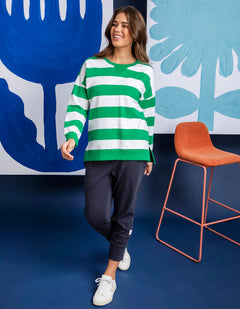 Billie Stripe Crew