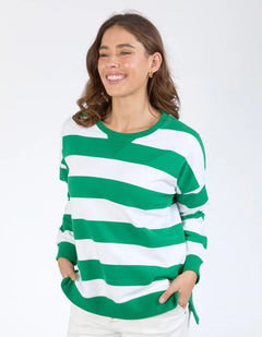 Billie Stripe Crew