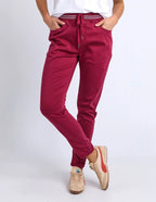 Margo Jogger - Maroon