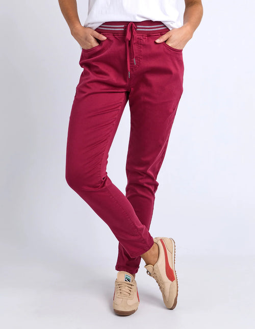 Margo Jogger - Maroon