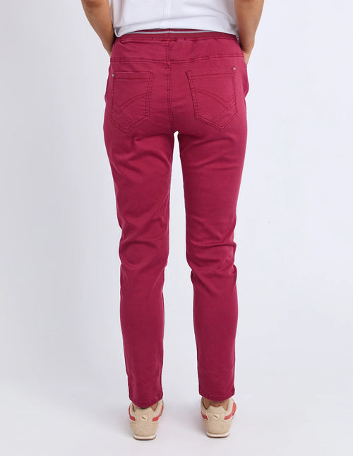 Margo Jogger - Maroon