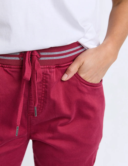 Margo Jogger - Maroon