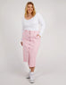 Florence Button Thru Skirt - Pink