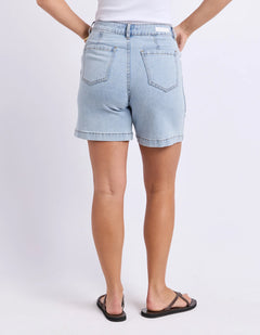 Balmy Short - Pale Blue Wash