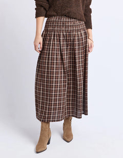 Coco Check Skirt