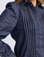 Poppy Shirt - Indigo