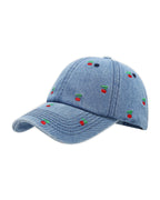 Denim Cap - Cherry on Top