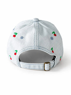 Denim Cap - Cherry on Top