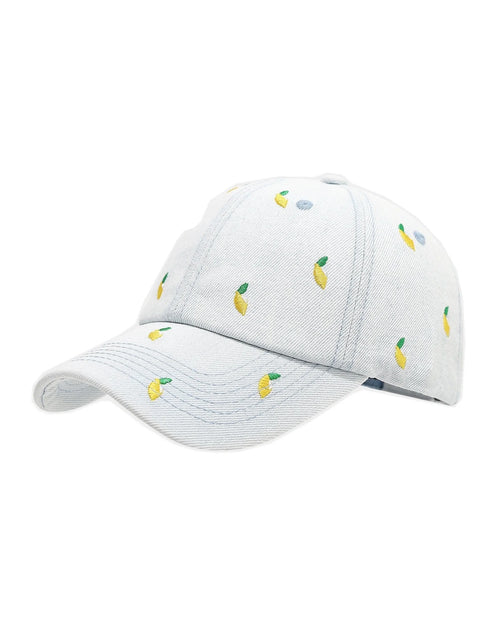 Denim Cap - Lemon Delicious