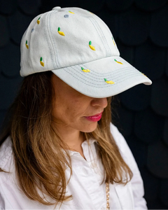 Denim Cap - Lemon Delicious
