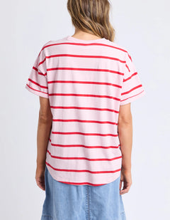 Halli S/S Tee - Stripe