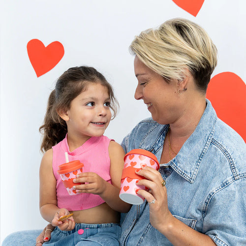 Hearts Babychino Cup