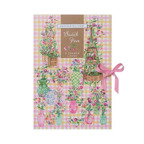 Sweet Pea Scented Drawer Liners