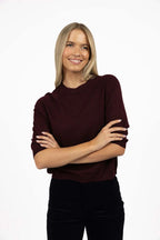 Grace Top - Merlot