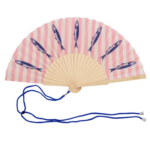 Hand Fan - Sardines