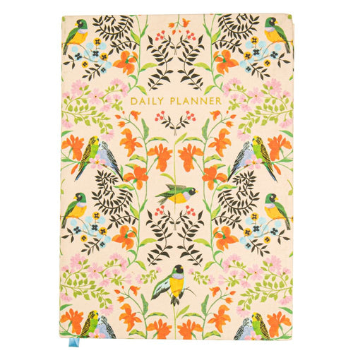 A5 Daily Planner - Bird Repeat (undated)