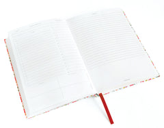 A5 Daily Planner - Blue Floral (undated)